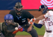Astros’ Altuve blasts leadoff homer off Rangers’ deGrom