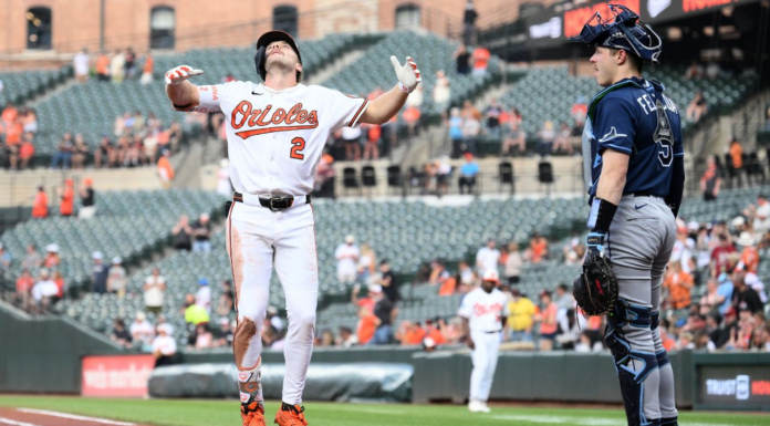 Henderson has two HRs in Orioles big win over Rays