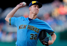Brewers’ Misiorowski throws seven fastest pitches by starter vs. Yankees