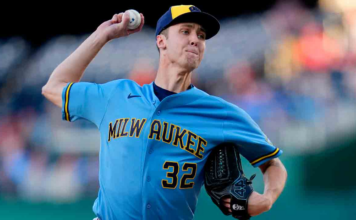 Brewers’ Misiorowski throws seven fastest pitches by starter vs. Yankees