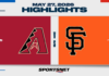 MLB Highlights: Diamondbacks 3, Giants 2