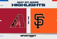 MLB Highlights: Diamondbacks 3, Giants 2