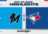 MLB Highlights: Blue Jays 2, Marlins 1