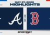 MLB Highlights: Red Sox 8, Braves 0