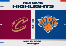 NBA Game 1 Highlights: Knicks 115, Cavaliers 104 (OT)