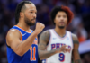 Brunson scores 33 points, helps Knicks take 3-0 lead over 76ers