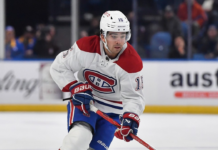 Canadiens’ Newhook taps one home early to open scoring in Game 3