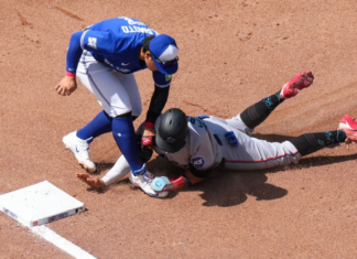 Okamoto shakes off HBP to power Blue Jays to tense win over Marlins