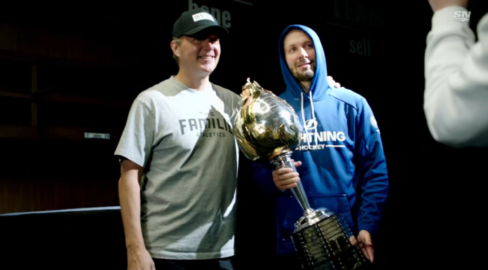 Special delivery: Lightning’s Kucherov gets a Hart Trophy surprise