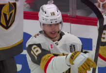 Golden Knights’ Dorofeyev buries feed from Eichel for power-play goal