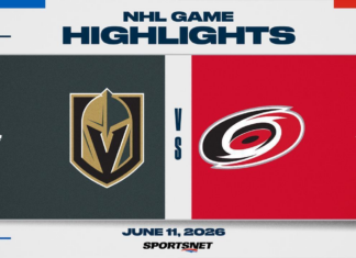 NHL Game 5 Highlights: Hurricanes 4, Golden Knights 2
